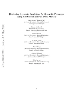 Designing Accurate Emulators for Scientific Processes using
  Calibration-Driven Deep Models