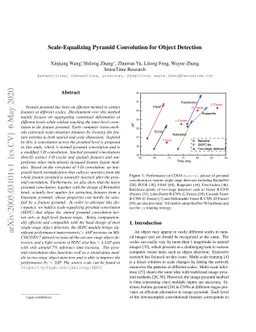 Scale-Equalizing Pyramid Convolution for Object Detection