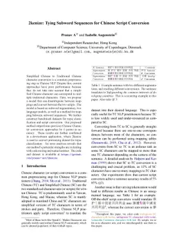 2kenize: Tying Subword Sequences for Chinese Script Conversion