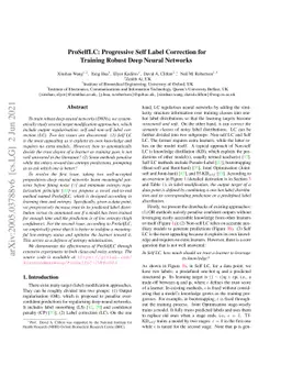 ProSelfLC: Progressive Self Label Correction for Training Robust Deep
  Neural Networks