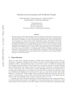 Reinforcement Learning with Feedback Graphs