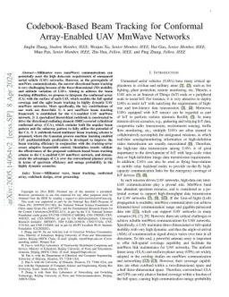 Codebook-Based Beam Tracking for Conformal ArrayEnabled UAV MmWave
  Networks