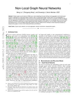 Non-Local Graph Neural Networks