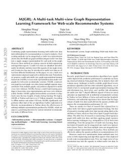 M2GRL: A Multi-task Multi-view Graph Representation Learning Framework
  for Web-scale Recommender Systems