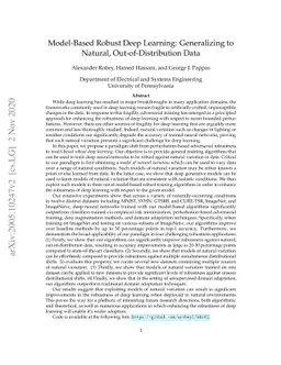 Model-Based Robust Deep Learning: Generalizing to Natural,
  Out-of-Distribution Data