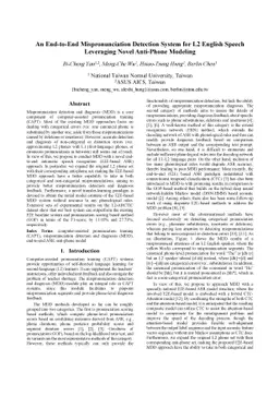 An End-to-End Mispronunciation Detection System for L2 English Speech
  Leveraging Novel Anti-Phone Modeling