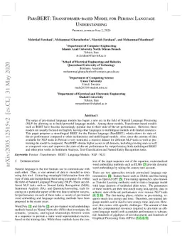 ParsBERT: Transformer-based Model for Persian Language Understanding