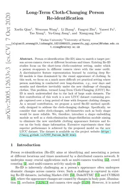 Long-Term Cloth-Changing Person Re-identification