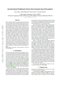 Insertion-Based Modeling for End-to-End Automatic Speech Recognition