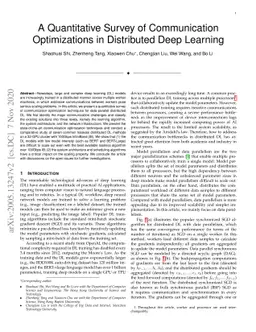 A Quantitative Survey of Communication Optimizations in Distributed Deep
  Learning