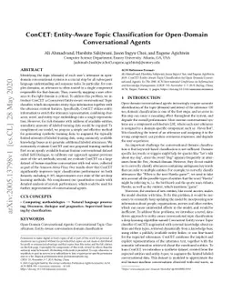 ConCET: Entity-Aware Topic Classification for Open-Domain Conversational
  Agents