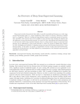 An Overview of Deep Semi-Supervised Learning