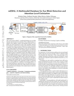 mEBAL: A Multimodal Database for Eye Blink Detection and Attention Level
  Estimation