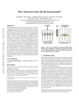 Why Attentions May Not Be Interpretable?