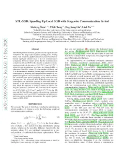 STL-SGD: Speeding Up Local SGD with Stagewise Communication Period