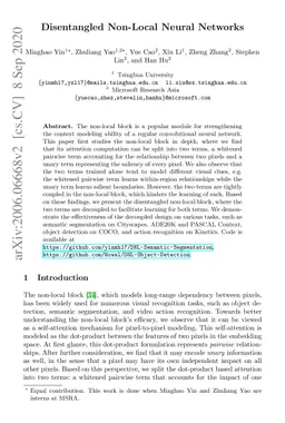 Disentangled Non-Local Neural Networks