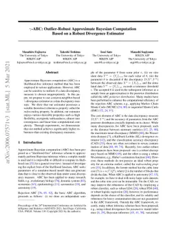 $γ$-ABC: Outlier-Robust Approximate Bayesian Computation Based on a
  Robust Divergence Estimator