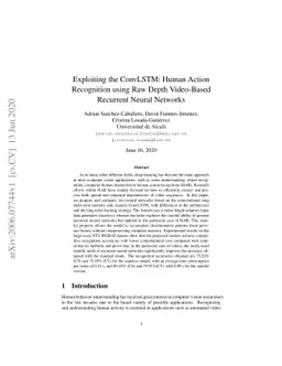 Exploiting the ConvLSTM: Human Action Recognition using Raw Depth
  Video-Based Recurrent Neural Networks