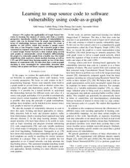 Learning to map source code to software vulnerability using
  code-as-a-graph