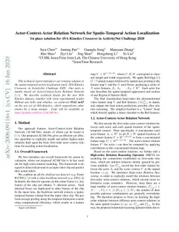1st place solution for AVA-Kinetics Crossover in AcitivityNet Challenge
  2020