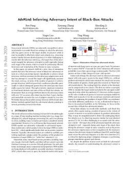 AdvMind: Inferring Adversary Intent of Black-Box Attacks
