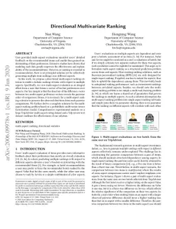 Directional Multivariate Ranking