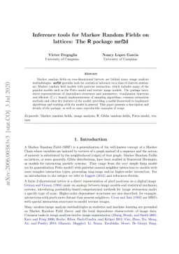 Inference tools for Markov Random Fields on lattices: The R package
  mrf2d