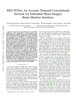 EEG-TCNet: An Accurate Temporal Convolutional Network for Embedded
  Motor-Imagery Brain-Machine Interfaces