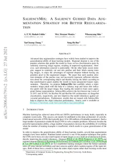SaliencyMix: A Saliency Guided Data Augmentation Strategy for Better
  Regularization