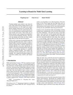 Learning to Branch for Multi-Task Learning