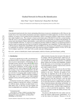 Grafted network for person re-identification