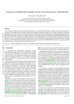 An Improved LSHADE-RSP Algorithm with the Cauchy Perturbation:
  iLSHADE-RSP
