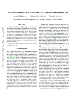 SIDU: Similarity Difference and Uniqueness Method for Explainable AI