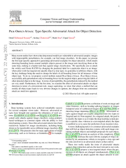 Pick-Object-Attack: Type-Specific Adversarial Attack for Object
  Detection