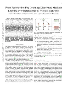 From Federated to Fog Learning: Distributed Machine Learning over
  Heterogeneous Wireless Networks