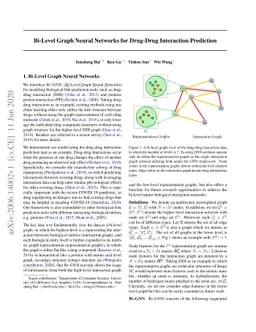 Bi-Level Graph Neural Networks for Drug-Drug Interaction Prediction