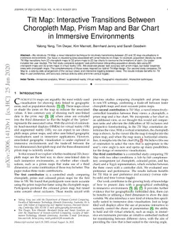 Tilt Map: Interactive Transitions Between Choropleth Map, Prism Map and
  Bar Chart in Immersive Environments