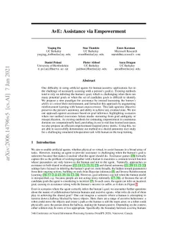 AvE: Assistance via Empowerment