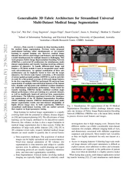 Generalisable 3D Fabric Architecture for Streamlined Universal
  Multi-Dataset Medical Image Segmentation