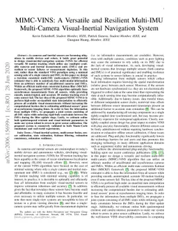 MIMC-VINS: A Versatile and Resilient Multi-IMU Multi-Camera
  Visual-Inertial Navigation System