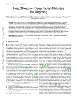 Head2Head++: Deep Facial Attributes Re-Targeting