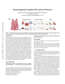 Bootstrapping Complete The Look at Pinterest