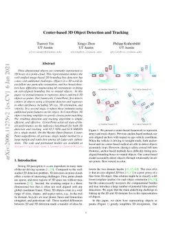 Center-based 3D Object Detection and Tracking