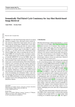 Semantically Tied Paired Cycle Consistency for Any-Shot Sketch-based
  Image Retrieval