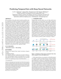 Predicting Temporal Sets with Deep Neural Networks