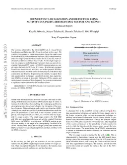 Sound Event Localization and Detection Using Activity-Coupled Cartesian
  DOA Vector and RD3net