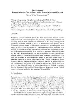 Deep Learning of Dynamic Subsurface Flow via Theory-guided Generative
  Adversarial Network