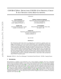 COVID-CXNet: Detecting COVID-19 in Frontal Chest X-ray Images using Deep
  Learning