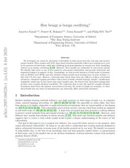 How benign is benign overfitting?