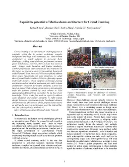 Exploit the potential of Multi-column architecture for Crowd Counting